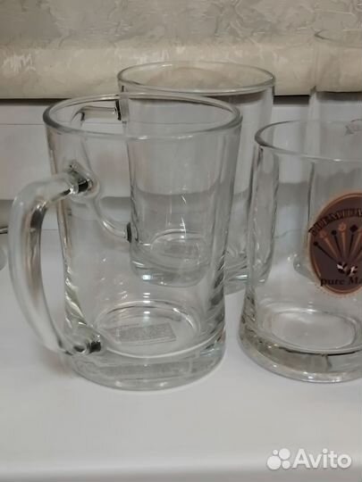 Пивные кружки и бокалы