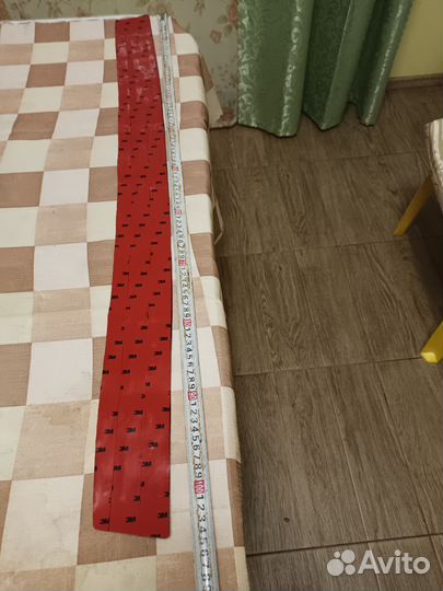 Накладка на задний бампер универсальная