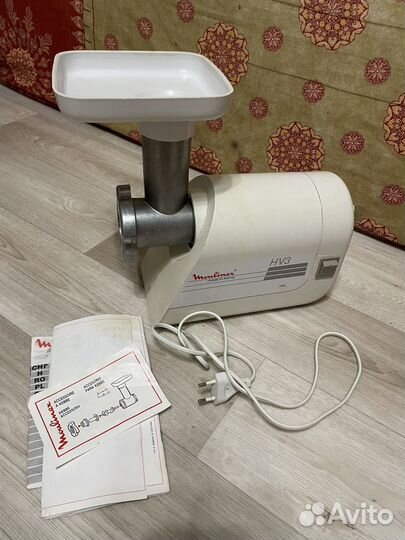 Мясорубка moulinex hv3 рабочая можно запчасти