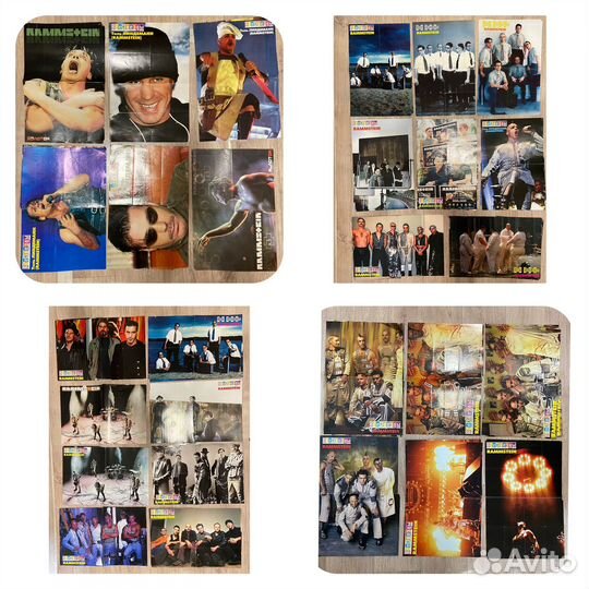 Постеры и статьи из журналов с Rammstein