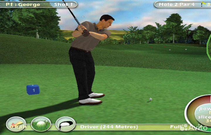 International Golf Pro, б/у, английский (PS2)