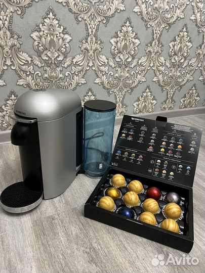 Кофемашина nespresso vertuo plus