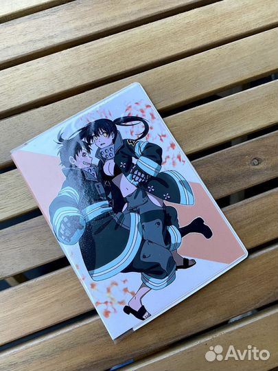 Обложка на паспорт аниме