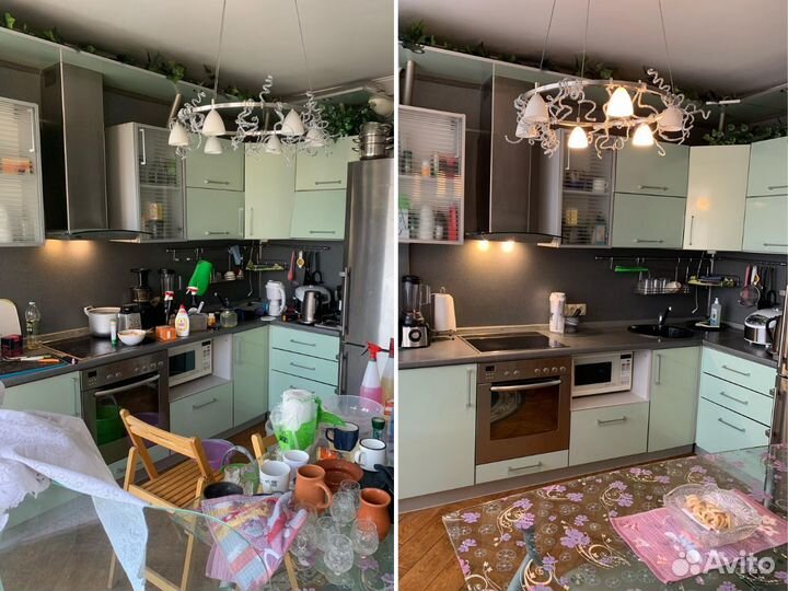 Уборка квартир / Клининг / Мойка окон