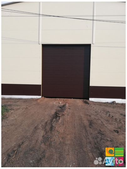 Гаражные ворота alutech