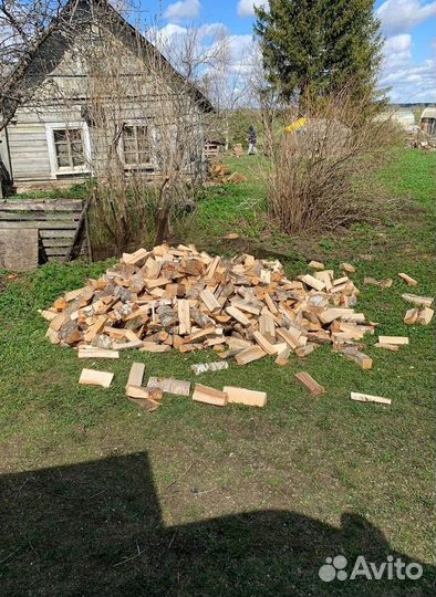 Дрова колотые