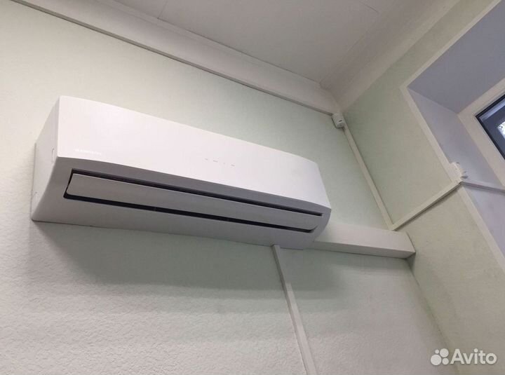 Сплит система с установкой