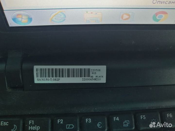 Нетбук Samsung N150 Plus (акб новый)
