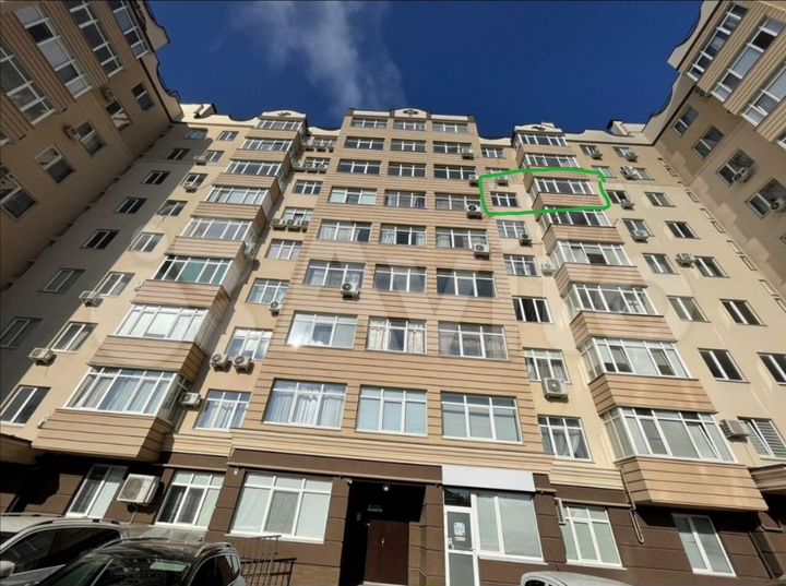 2-к. квартира, 80,1 м², 7/9 эт.