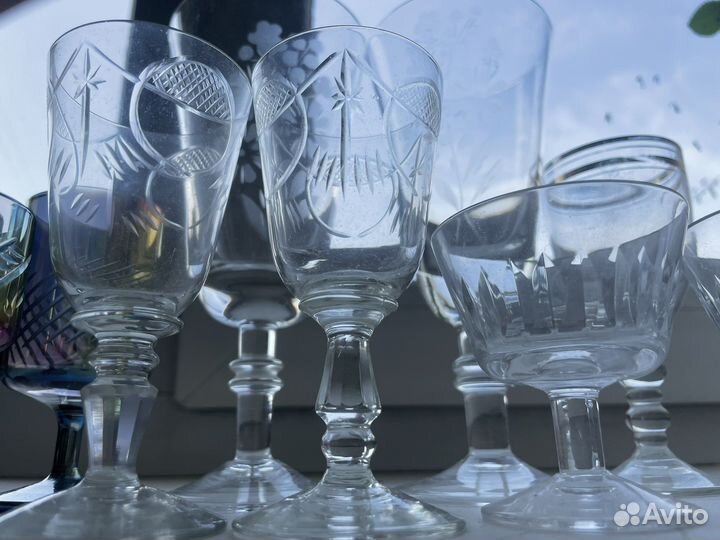 Лафитники и бокалы