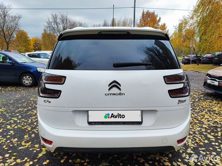 Citroen C4 Picasso 1.6 AT, 2017, 108 000 км
