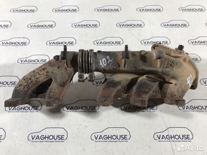 Коллектор выпускной Audi 100 C4 2.3 AAR 1992