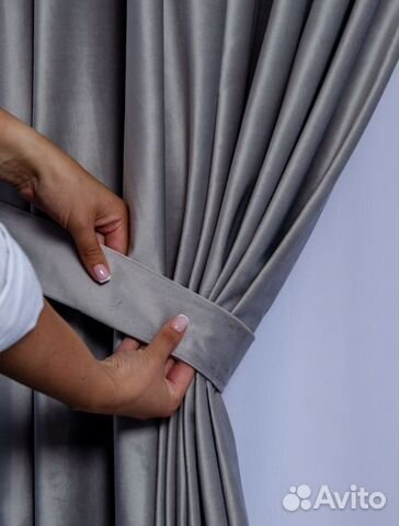 Шторы новые Бархат LUX (Пошив штор)