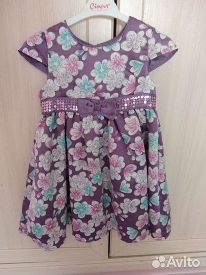Платье для девочки 86