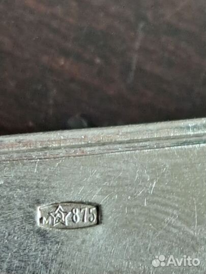 Ложка серебряная СССР 875 пробы