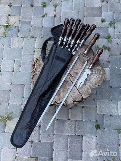 Подарочный шашлычный набор шампуров опт/розница