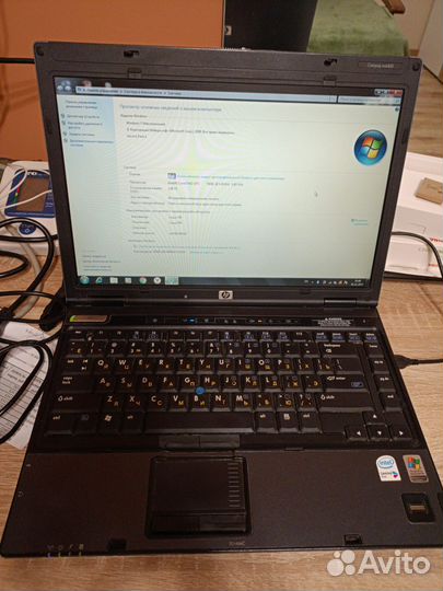 Ноутбук hp compaq nc6400
