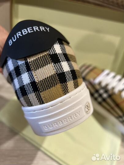 Burberry кеды женские