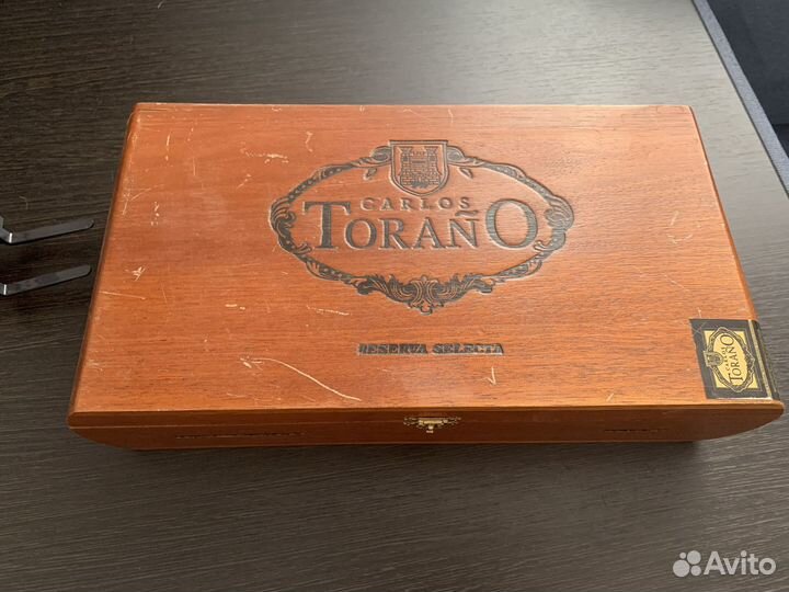 Коробка из под сигар carlos torano