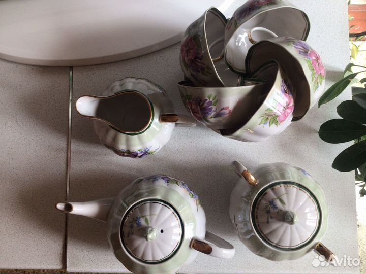 Сервис чайный,новый, Дулево,раритет