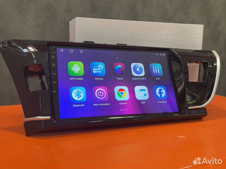 Автомагнитола на андроиде для Toyota Corolla e160