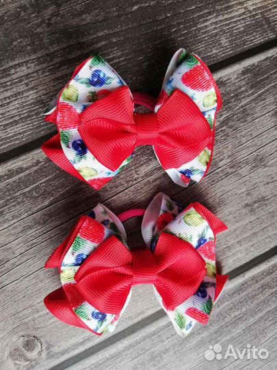 Резиночки для волос. Цена за пару