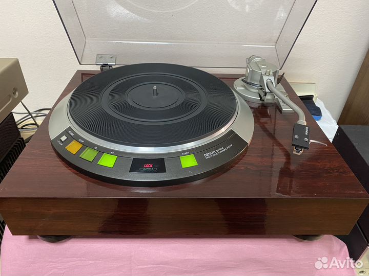 Проигрыватель винила Denon DP-57M S-тонарм Япония