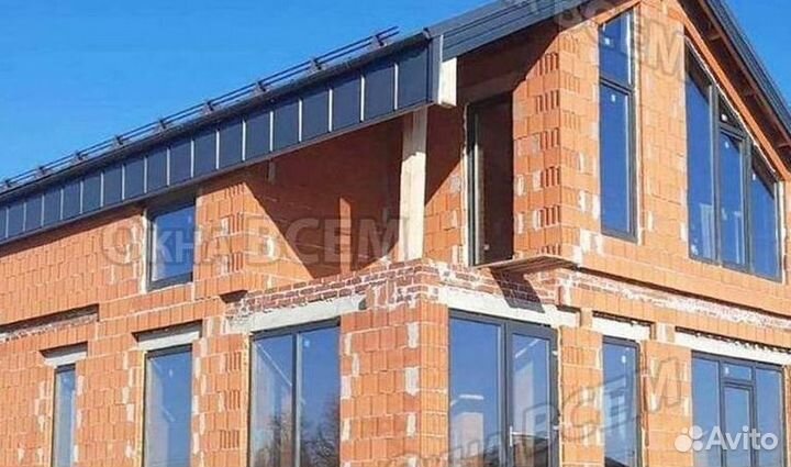 Остекление окон и балконов пвх