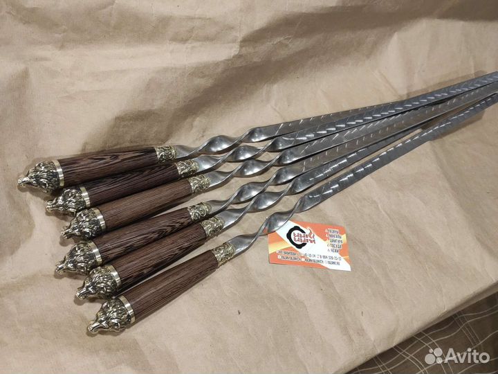 Шампуры лев малые 3мм