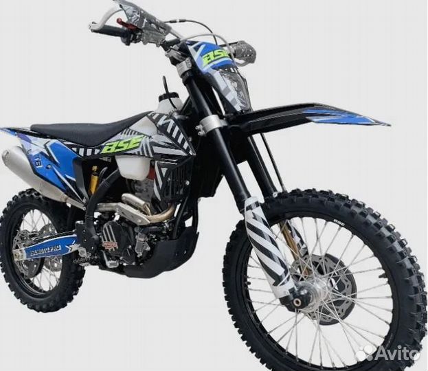 Эндуро / кроссовый мотоцикл BSE T8 Blue Twister (0