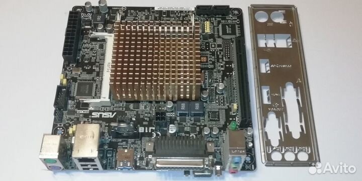 Плата asus J1800I-A со встроенным Celeron J1800