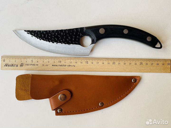 Сербский нож кованый для мяса