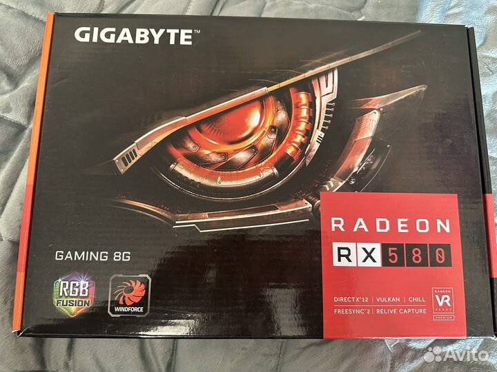 Видеокарта Gigabyte RX580 8GB