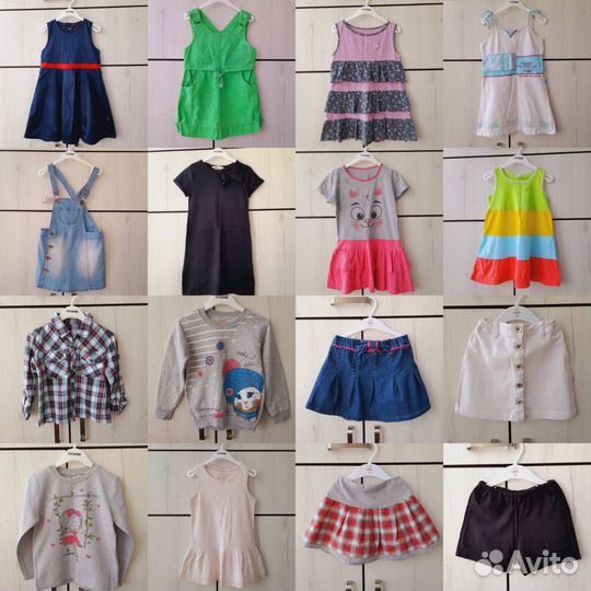 Вещи пакетом для девочки 92,98, 104,110 116