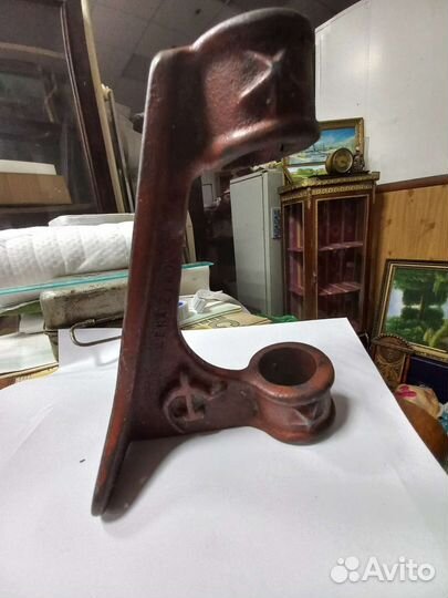 Флагшток флагодержатель чугун СССР серп и молот