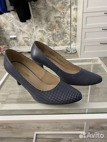 Туфли женские 39 размер синие Belwest