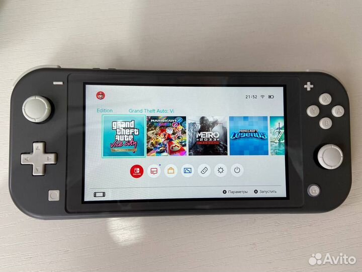 Прошитый Nintendo Switch lite 96Gb