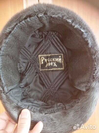 Меховая мужская кепка