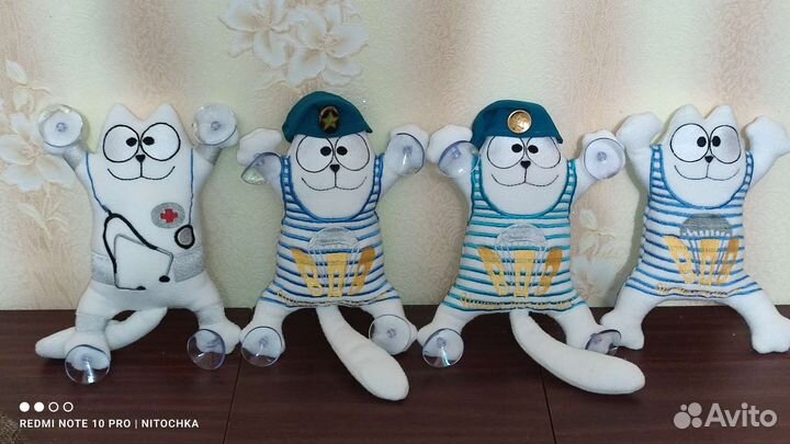 Мягкая игрушка котик