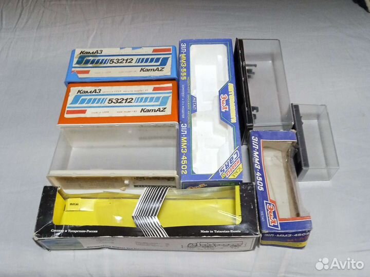 Коробки для моделей СССР 1/43