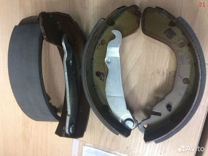 Колодки тормозные барабанные Chevrolet Lanos/Nexia