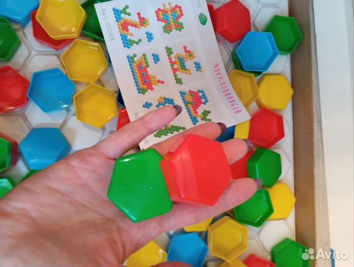 Мозаика для малышей 1-2 года