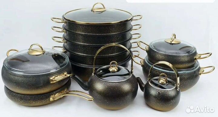 Набор посуды новый