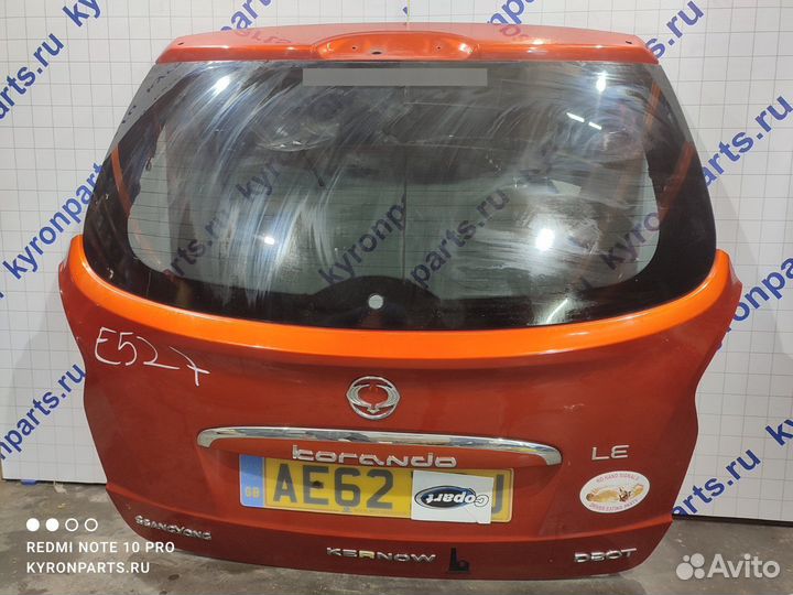 Крышка (задняя дверь) багажника Ssangyong Actyon