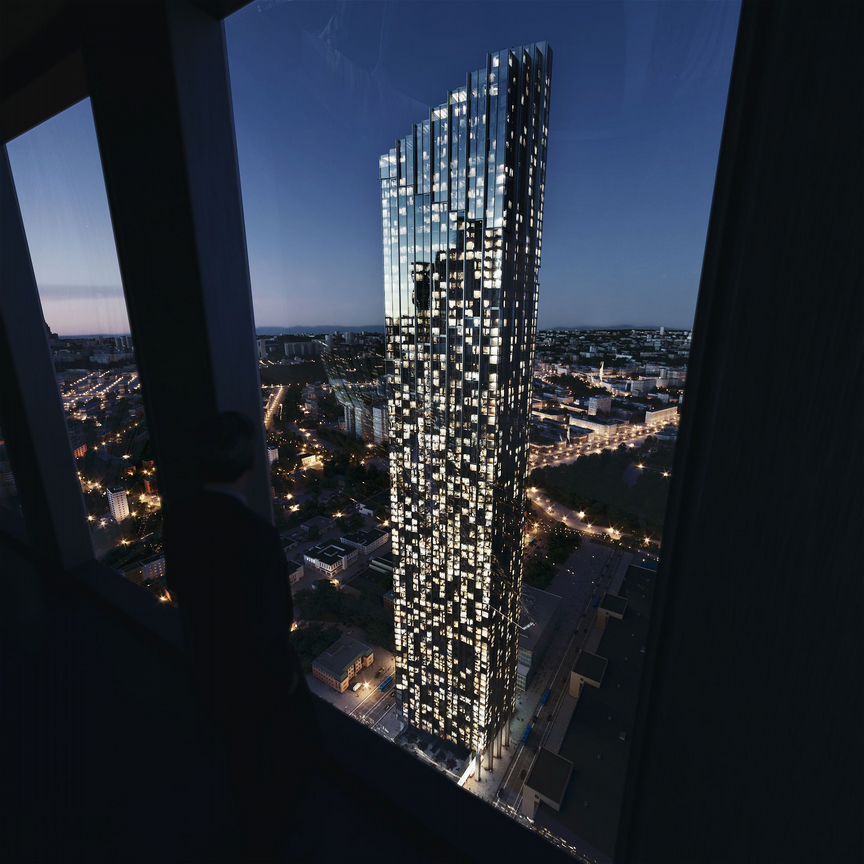 3-к. квартира, 100,6 м², 9/85 эт.