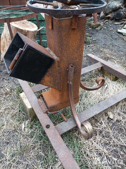 Печка под казан