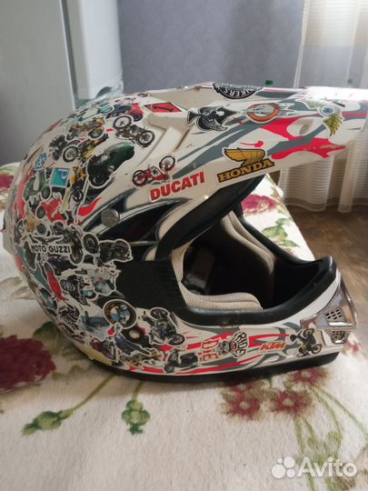 Мотошлем кроссовый