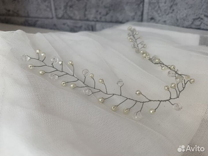 Свадебное украшение для волос