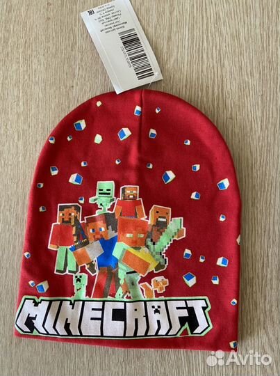 Шапка Майн крафт детская