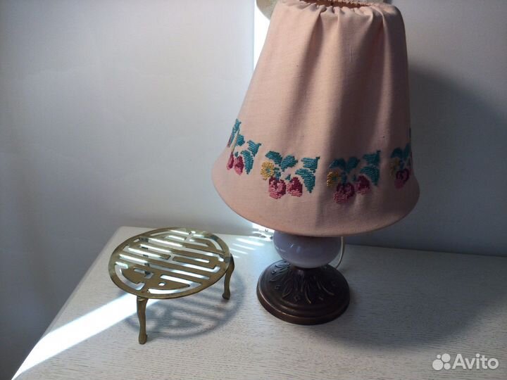 Лампа настольная СССР. знак качества